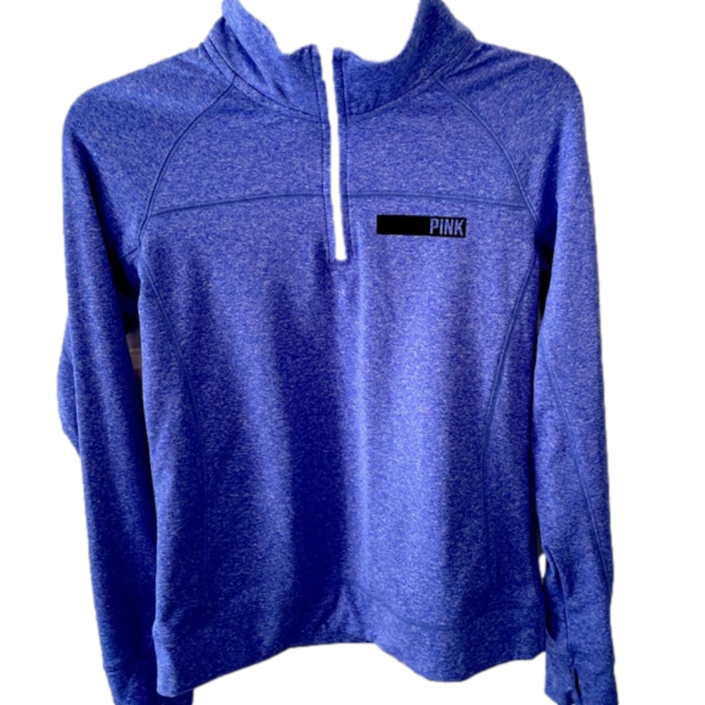 Victorias Secret PINK Women’s Small Long Sleeve Pullover Athletic Top - Picture 1 of 3